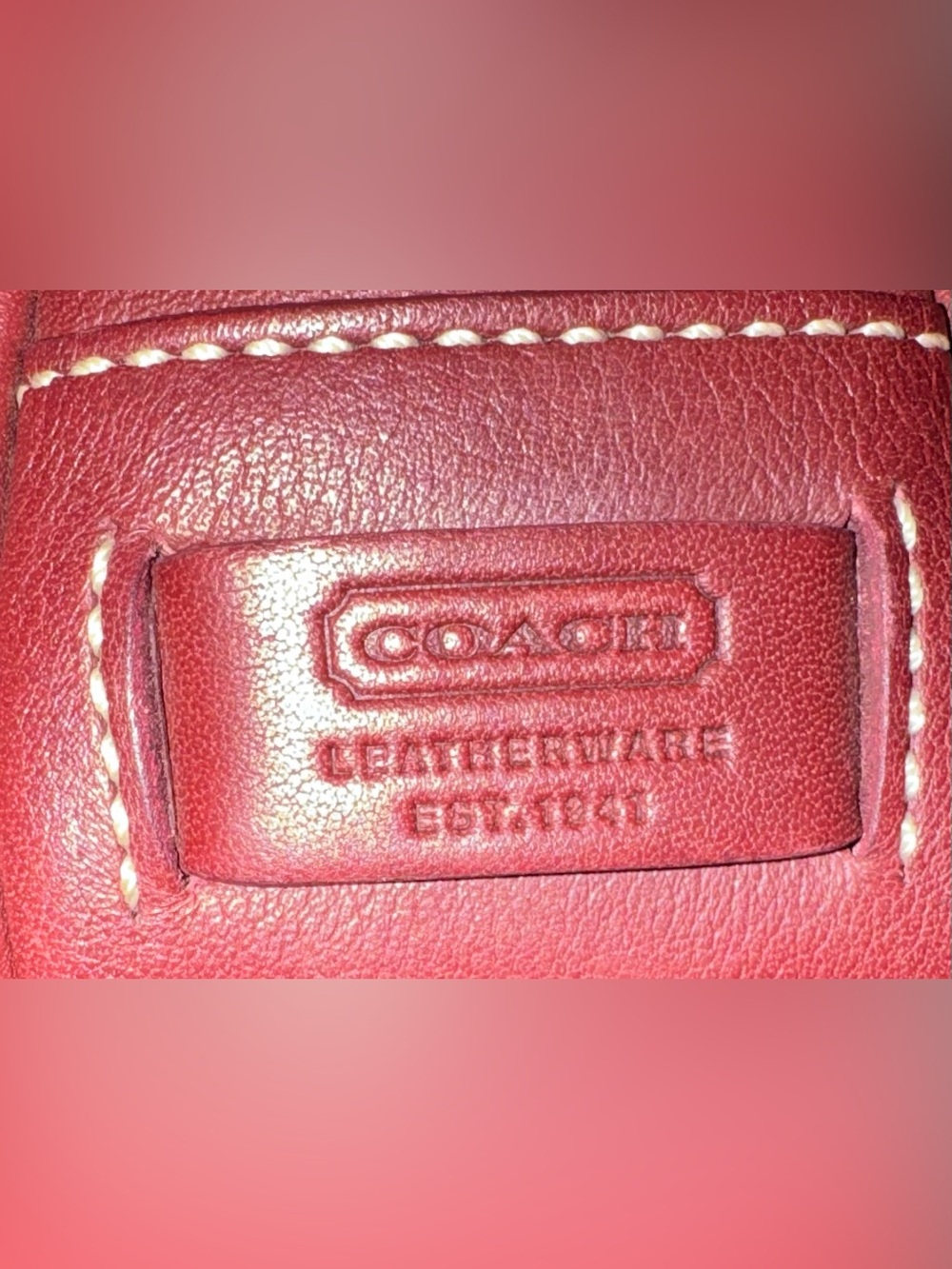 Coach Vintage 7789 Hamptons Hobo Shoulder Bag, Authentic. - Picture 6 of 12